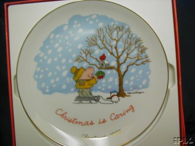 1980 Ziggy Christmas Plate! 6000 Made 